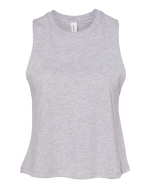 BELLA + CANVAS Women's Racerback Cropped Tank