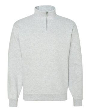 JERZEES Cadet Collar Quarter-Zip Sweatshirt