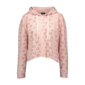 MV Sports Starry Cropped Hooded Sweatshirt