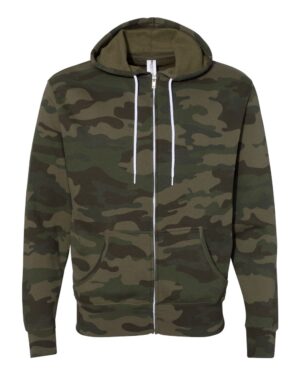 Unisex Zip Hooded Sweatshirt