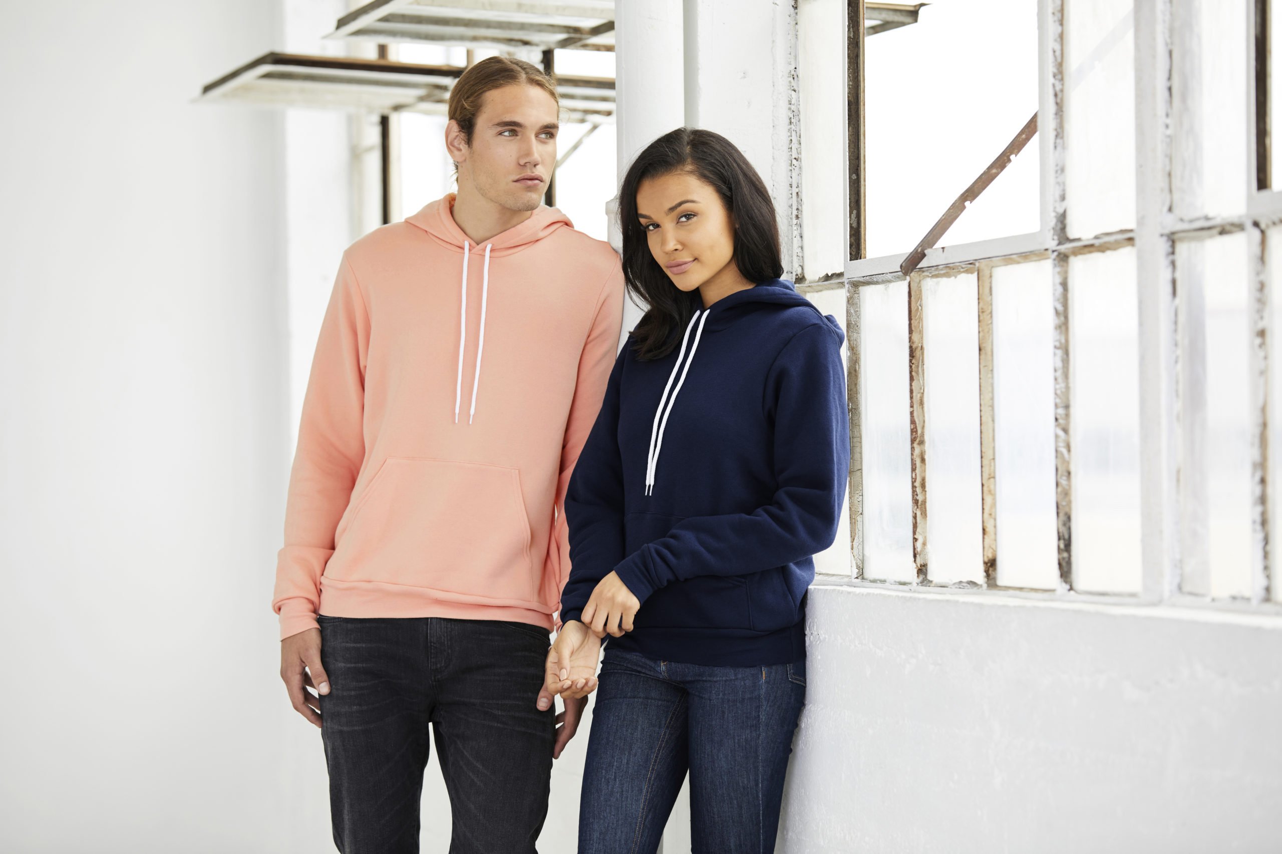 BELLA+CANVAS; Unisex Sponge Fleece Pullover Hoodie