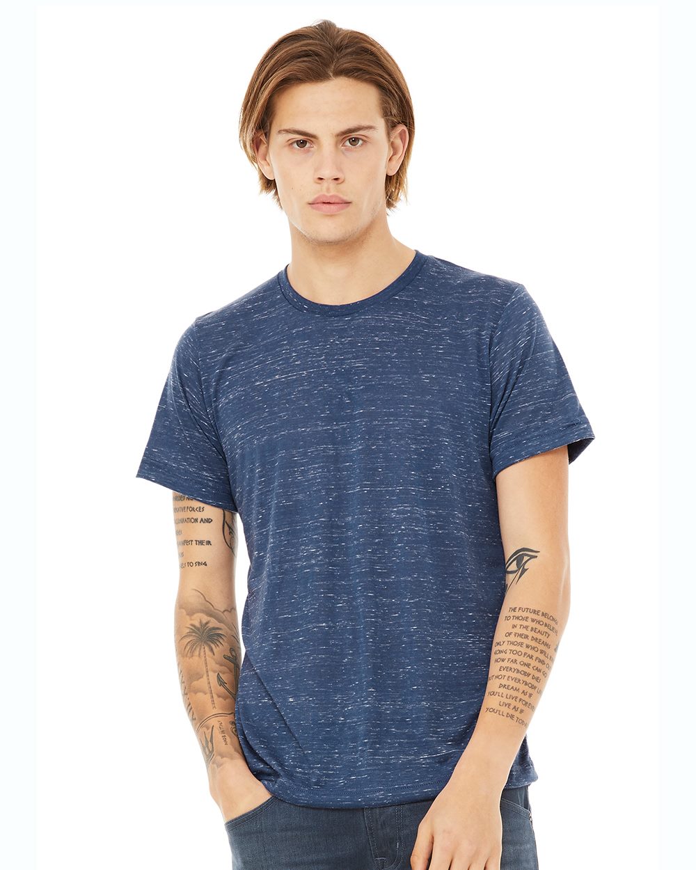 BELLA + CANVAS; Unisex Texture T-Shirt