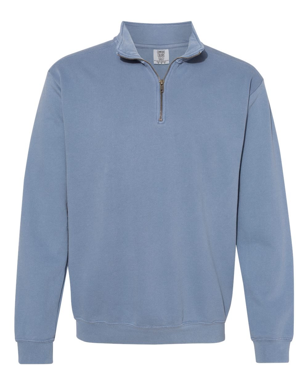 Comfort Colors; Garment-Dyed Quarter Zip Sweatshirt - Image 2