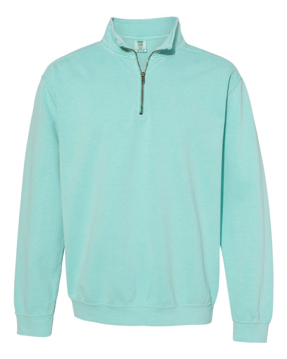 Comfort Colors; Garment-Dyed Quarter Zip Sweatshirt - Image 3