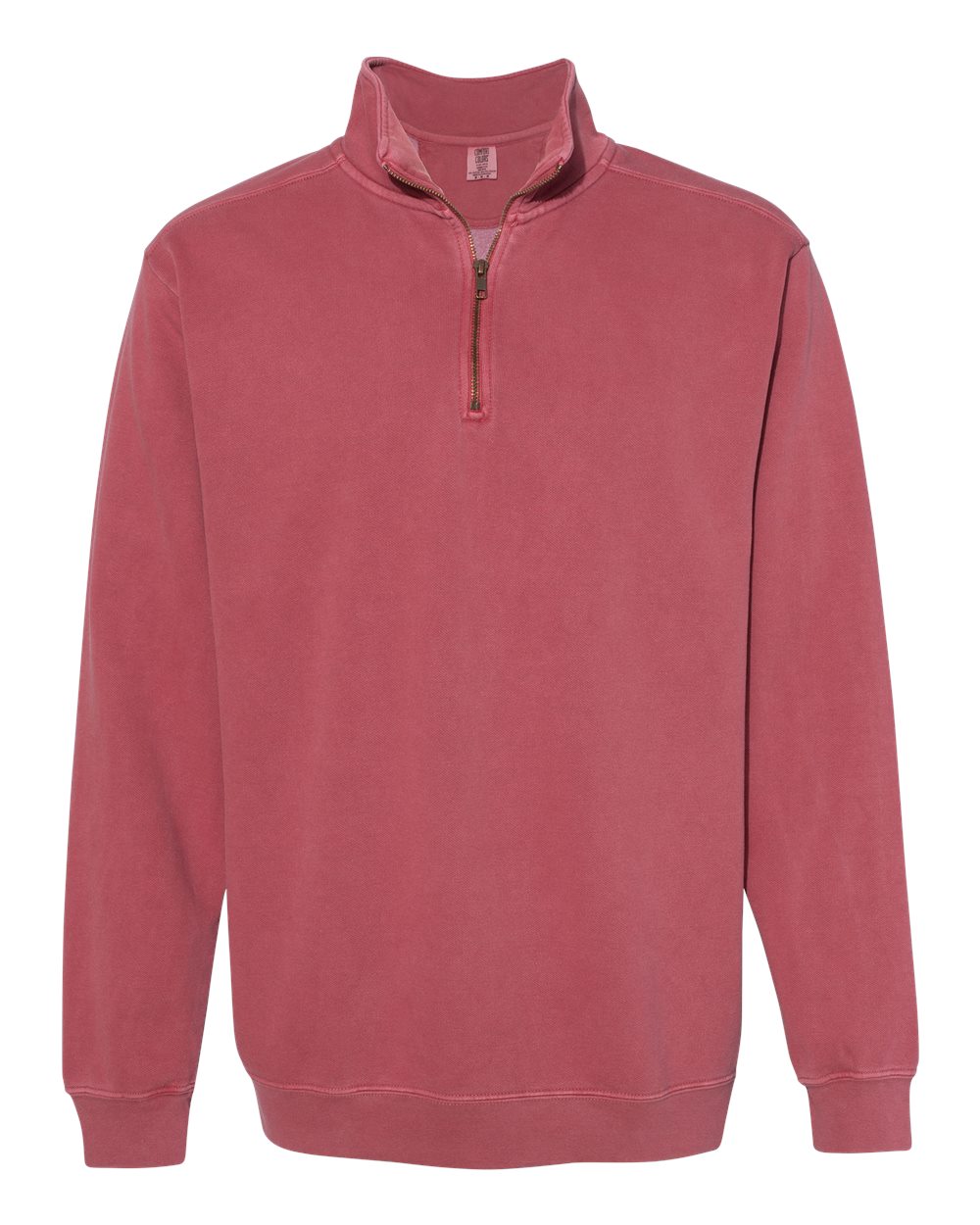 Comfort Colors; Garment-Dyed Quarter Zip Sweatshirt - Image 5