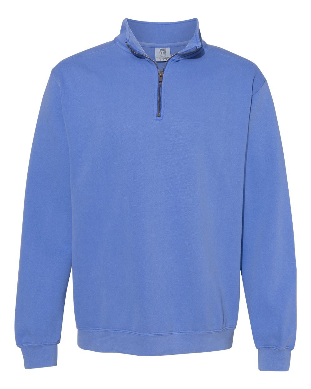 Comfort Colors; Garment-Dyed Quarter Zip Sweatshirt - Image 6