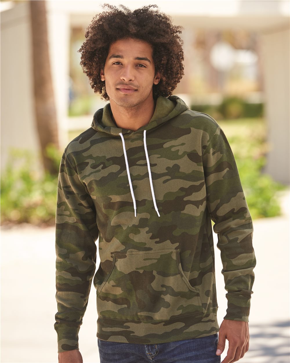 Independent; Unisex Pullover Hooded Sweatshirt