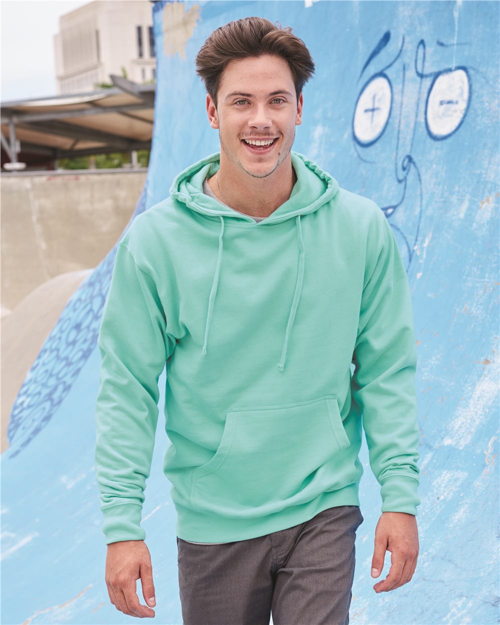Independent; Men’s Hooded Pullover Sweatshirt