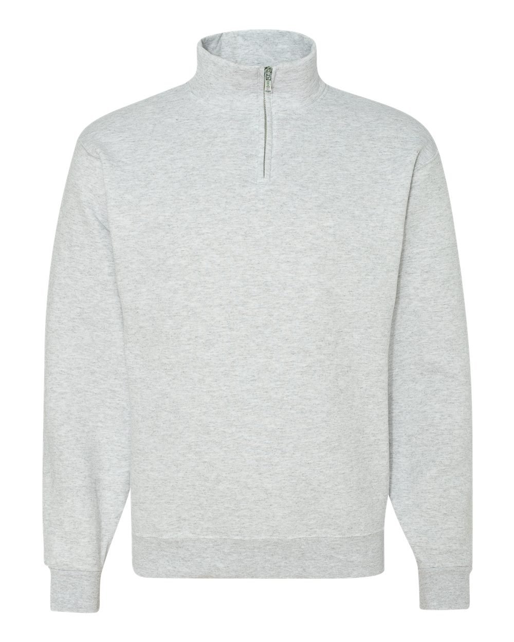 JERZEES; Cadet Collar Quarter-Zip Sweatshirt