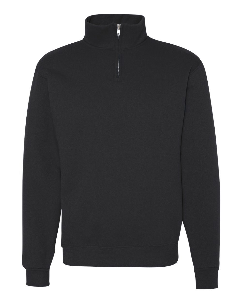 JERZEES; Cadet Collar Quarter-Zip Sweatshirt - Image 4