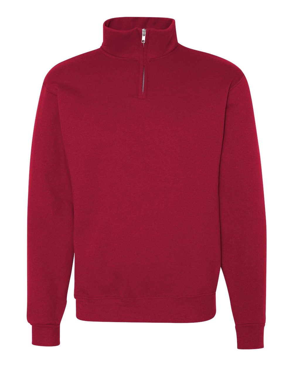 JERZEES; Cadet Collar Quarter-Zip Sweatshirt - Image 12